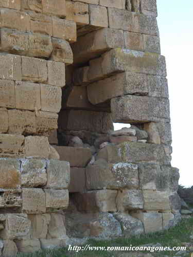 PRDIDA DE SILLARES EN NGULO NOROESTE